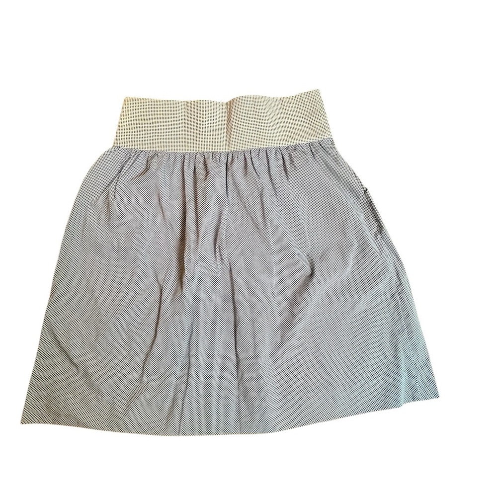 Kule women’s Anthropologie blue and white patterned skirt.  Size 6 - Picture 6 of 6